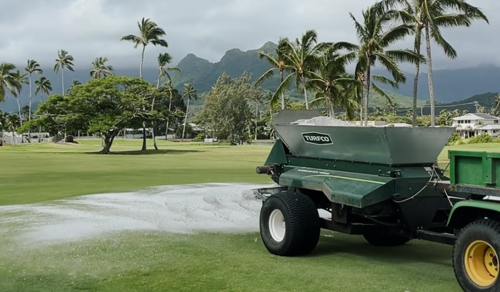 Course Maintenance Equipment at Mid-Pacific Country Club